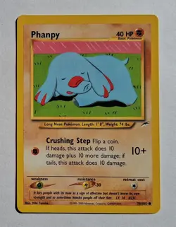 Pokemon - Phanpy - Neo Destiny 76/105 - Common - NM - Image 1