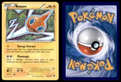 Rotom 24 124 R Fates Collide Pokemon MP - Image 3