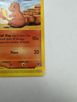 Nintendo Charmander 97/165 Expedition 2002 Common Basic 50 HP Regular e-Reader - Image 4