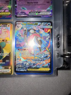 Pokemon TCG Mega Greninja EX 116/086 CRIM: Chaos Rising Holo Rare 350 HP - Image 2