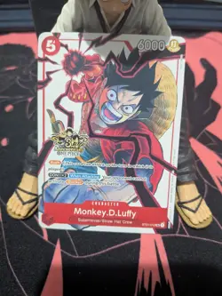Monkey.D.Luffy - ST01-012 (3rd Anniversary Tournament 3 Brothers Pack) ONE PIECE - Image 1