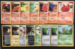 15 X 2003-2004 Bundle Pokemon Cards Rocket Returns Team Magma Aqua Ruby Sapphire - Image 1