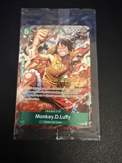 One Piece Card Game Monkey D. Luffy P-135 Release Event Winner - Image 1
