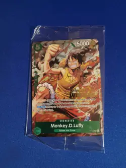 One Piece Card Game promo card,"Release Event Winner" Monkey.D.Luffy (P-135) - Image 1