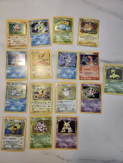1st Edition - Old Pokemon Cards - 100% Vintage - 24 cards 1998. - Image 1