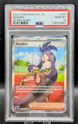 2023 POKEMON #250 DENDRA PSA 10 ENGLISH PALDEA EVOLVED ULTRA RARE GEM MINT 🚀🚀 - Image 1