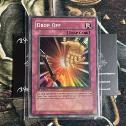 Yugioh - Drop Off LOD-097 Super Rare 1st Edition FADED - Image 1