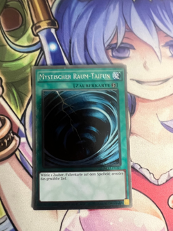 MYSTICAL SPACE TYPHOON PLATINUM GERMAN NKRT-EN040 DE040 NEAR MINT YUGIOH - Image 1