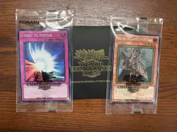 Yugioh Breaker the Magical Warrior & Mirror Force French WCS 2025 Promo Card New - Image 1