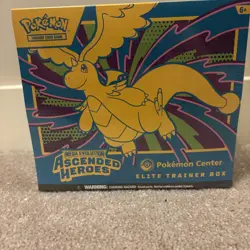 Pokemon Ascended Heroes Pokemon Center Elite Trainer Box PC ETB Factory Sealed - Image 1