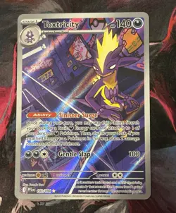 Toxtricity 103/094: Phantasmal Flames Illustration Rare Full Art Holo NM Pokemon - Image 1