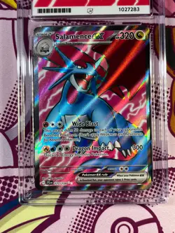 Pokemon TCG - Salamence ex 177/159 - Journey Together - Graded - ACE 10 - Image 3