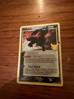 2021 Pokemon Celebrations: Classic Celebrations Umbreon Near Mint #17/17 - Image 1