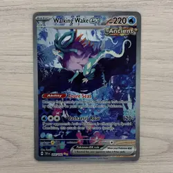 Pokemon TCG Walking Wake ex Special Illustration Rare Full Art Holo 205/162 - Image 1