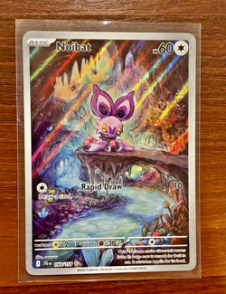 Noibat 169/159 Sv09: Journey Together Illustration Rare Holo- Pokemon - Image 1