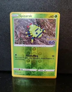 Spinarak Ditto 006/078 – Pokemon GO – UNPEELED – Holo – See Photos - Image 1