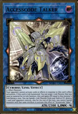 Accesscode Talker - Premium Gold Rare 1st Edition MGED-EN037 - NM - YuGiOh - Image 1