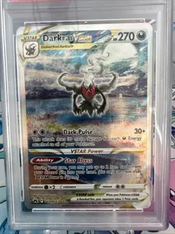 PSA 9 MINT 2023 POKEMON SWSH FA-DARKRAI VSTAR #GG50 CROWN ZENITH - Image 4