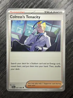Colress's Tenacity 57/64 SV: Shrouded Fable Uncommon Pokemon TCG NM - Image 1