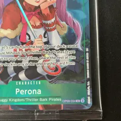 One Piece Perona OP09-034 Illustration Box Vol. 4 Promo Holo Sealed - Image 4
