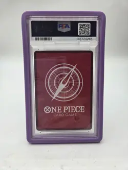Bandai 2023 One Piece CCG OP05 Monkey D. Luffy OP05-060 Alt Art Holo PSA 10 - Image 2