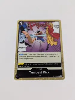 One Piece TCG Tempest Kick OP07-096 500 Years in the Future - Image 1