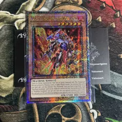 Yugioh! Metalflame Swordsman SUDA-EN014 Quarter Century Secret Rare 1st Ed NM - Image 1