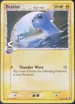 Dratini - (Delta Species) 66/113 Delta Species Regular - Pokemon Card - Image 1