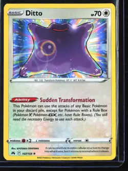 Prize Pack Series Cards #107/159 Ditto - Image 1