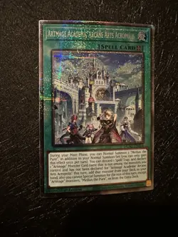 Yugioh DUAD *Foil* Artmage Academic Arcane Arts Acropolis (DUAD-EN054) Starlight - Image 3
