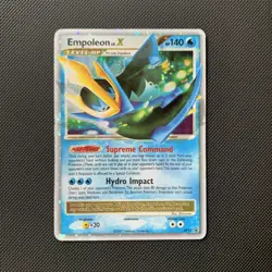 Pokemon TCG Empoleon LV.X DP11 Diamond and Pearl Promo Card - Image 1