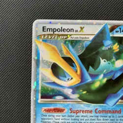 Pokemon TCG Empoleon LV.X DP11 Diamond and Pearl Promo Card - Image 2