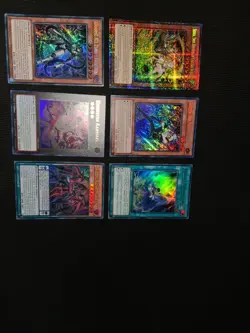 Yu-Gi-Oh! Card Collection Konami, 6 Cards All In NM Condition - Image 1