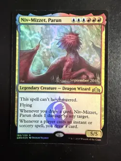 MTG - NM - Niv-Mizzet Parun - Foil - Prerelease - Image 1