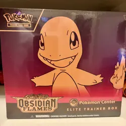 Scarlet & Violet Obsidian Flames Pokemon Center Elite Trainer Box Sealed - Image 1