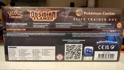 Scarlet & Violet Obsidian Flames Pokemon Center Elite Trainer Box Sealed - Image 4