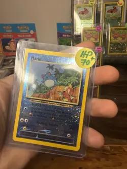 Pokemon Marill 11/18 Southern Islands Reverse Holo - Image 2