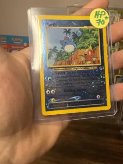 Pokemon Marill 11/18 Southern Islands Reverse Holo - Image 5