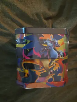 Pokemon Mega Charizard x and Y Tins Lot of 2 New Sealed - Image 2