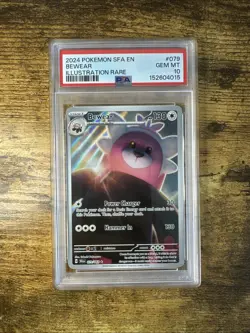 PSA 10 Bewear 079/064 Shrouded Fable Pokemon TCG English - Image 1