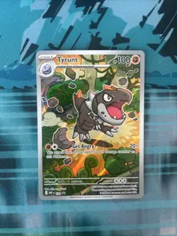 Pokemon Tyrunt 070 Black Star Promo Full Art Holo Rare - Image 1