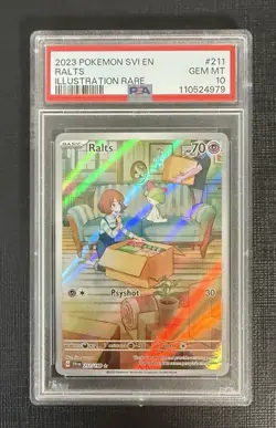 Ralts Kirlia Gardevoir Ex Pokemon English Sequential Cert Set PSA 10 SVI EN - Image 3