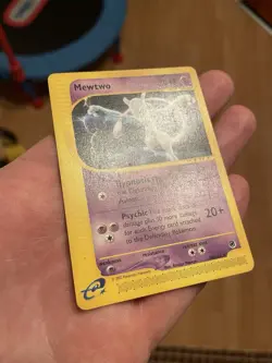 Nintendo Pokemon TCG Mewtwo 56/165 Expedition Base Set E-Reader Rare 2002 - Image 2