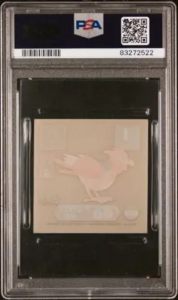 PSA 9 MINT Spearow D87 Super DX Gold Stickers 1999 Amada Pokemon - Image 2