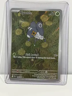 Pokemon TCG - Phantasmal Flames - IR Full Art - Nymble - 96/94 - Pack Fresh/NM - Image 1