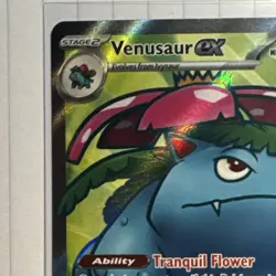 The Pokemon Company SV 151 Venusaur ex 182/165 Holo UR Stage 2 340 HP ENG - Image 2