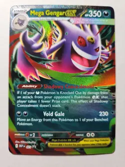 Pokemon Mega Gengar EX Black Star Promo 073 Mega Moonlit Tin - Image 1