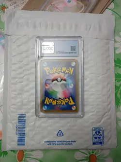 Pokemon Japanese Victini Holo Sky Legend Promo 340/SM-P CGC 9 MINT Graded - Image 4