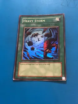 YUGIOH Super Rare Heavy Storm MRD-142 PLAYED - Image 1
