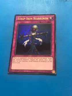 YUGIOH Ultra Rare Scrap-Iron Scarecrow LC5D-EN051 1st Edition PLAYED - Image 1
